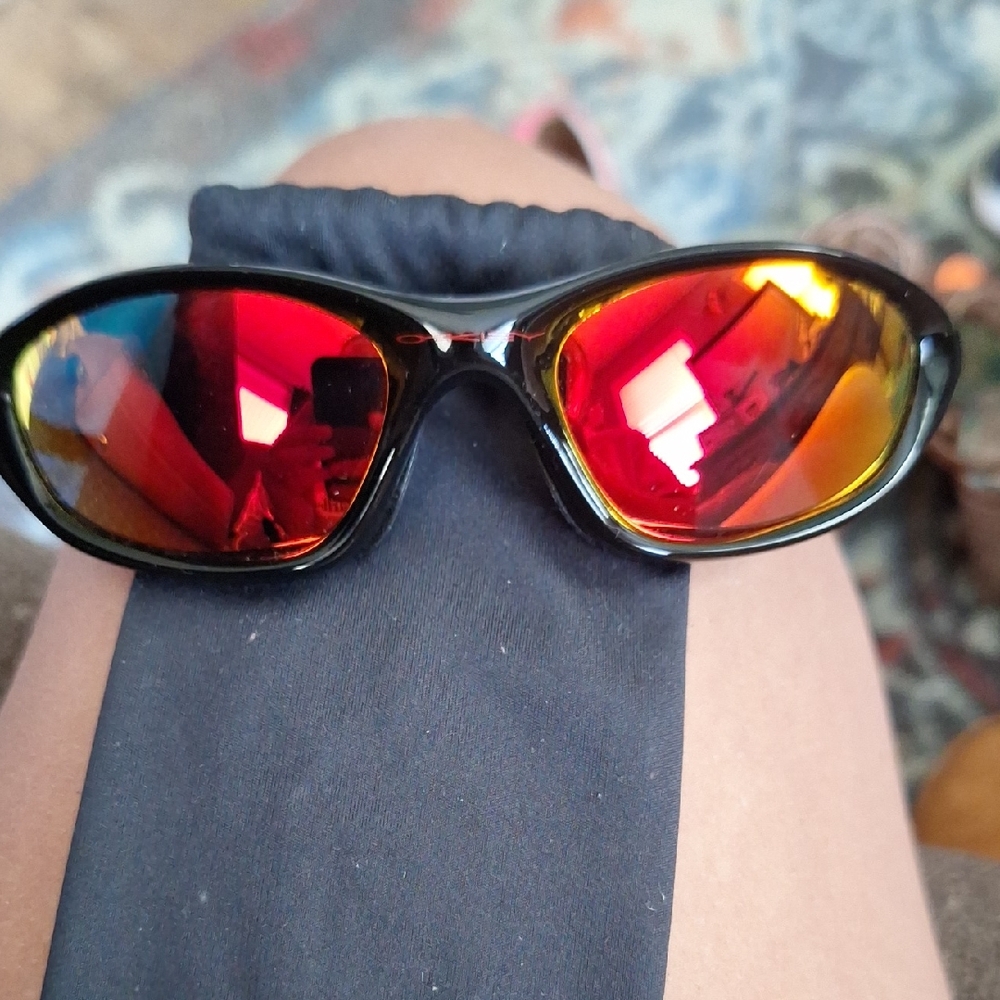 Stylish Red and Yellow Sunglasses